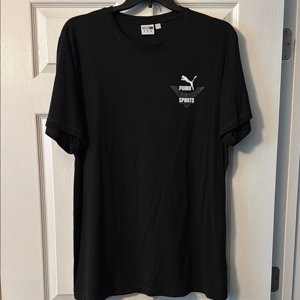 Puma Men’s XXL Graphic Logo Tee - Gently Worn/Smoke & Pet Free